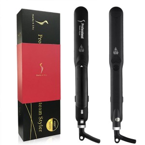 New Steam Straight Hair Splint Hair Care Ceramic Steam Electric Splint Hair Straightener Hair Straightening Ceramic